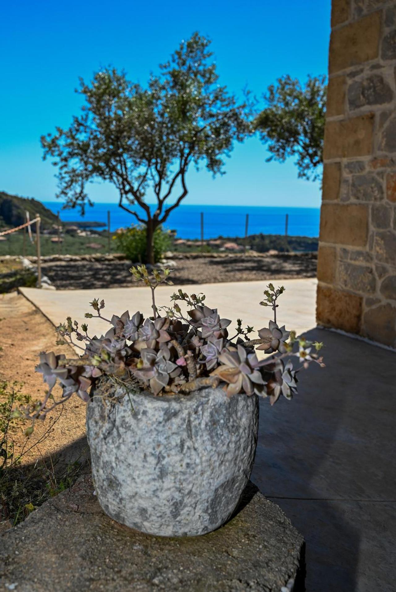 Athina'S Stone House In Kardamyli Vila Exterior foto